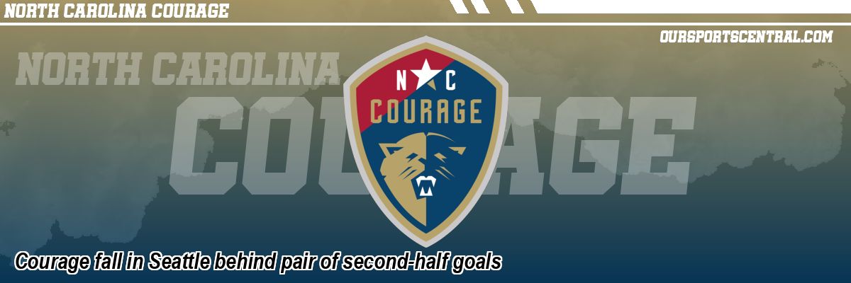 Courage fall in Seattle behind pair of second-half goals