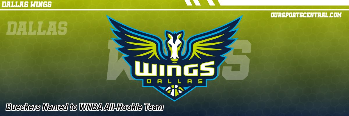 Bueckers Named to WNBA All-Rookie Team
