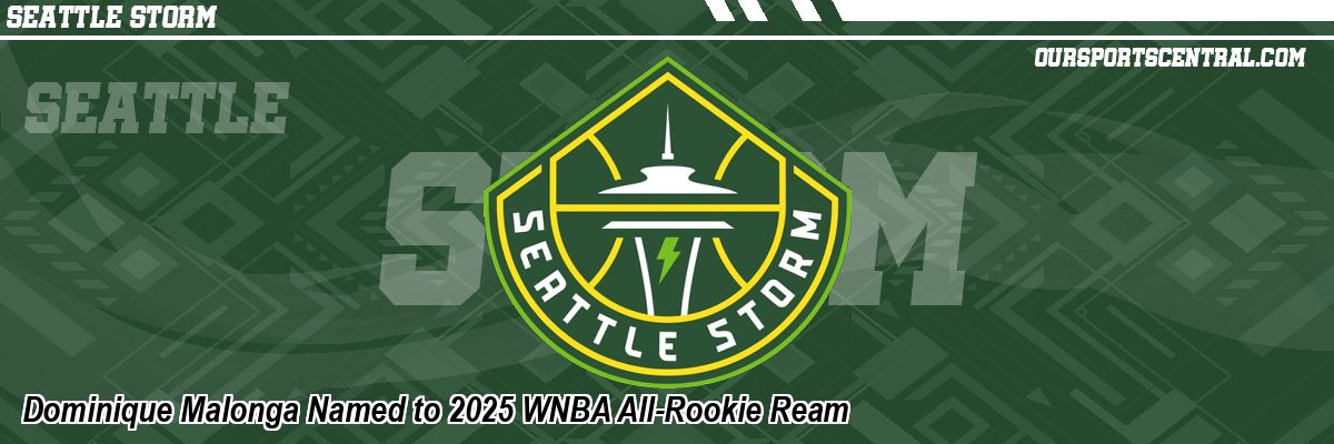 Dominique Malonga Named to 2025 WNBA All-Rookie Ream