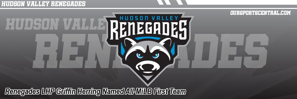 Renegades LHP Griffin Herring Named All-MiLB First Team