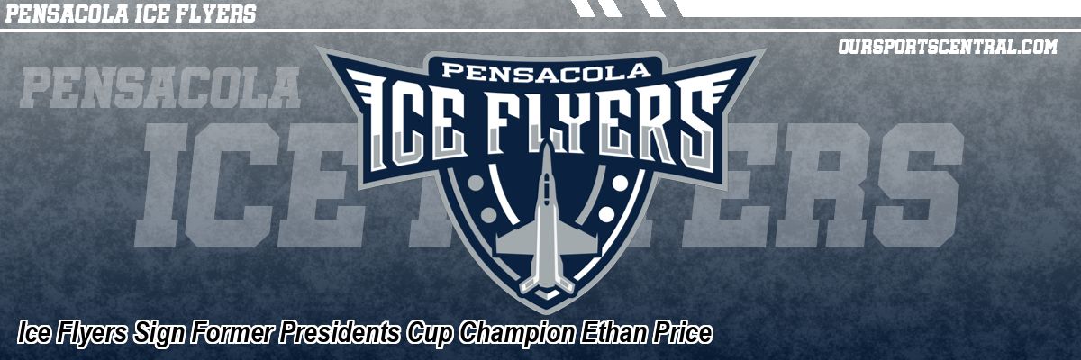 Ice Flyers Sign Former Presidents Cup Champion Ethan Price