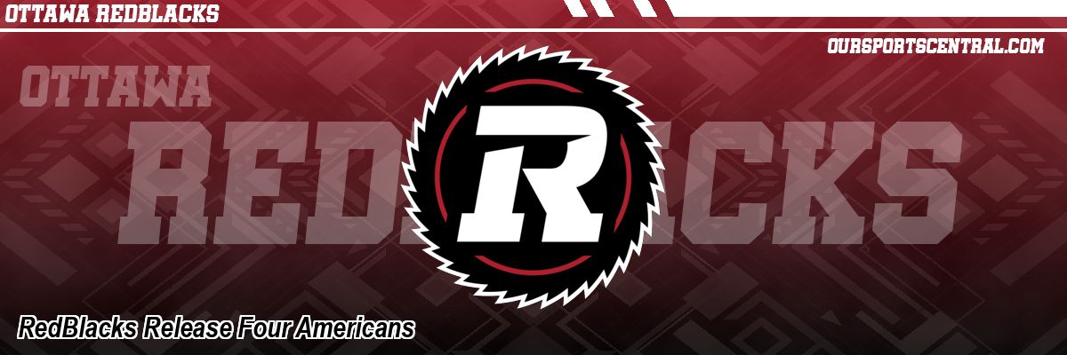 RedBlacks Release Four Americans