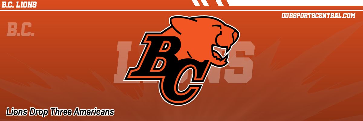 Lions Drop Three Americans