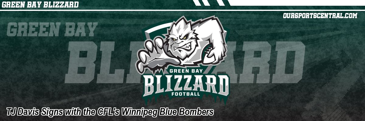 TJ Davis Signs with the CFL's Winnipeg Blue Bombers