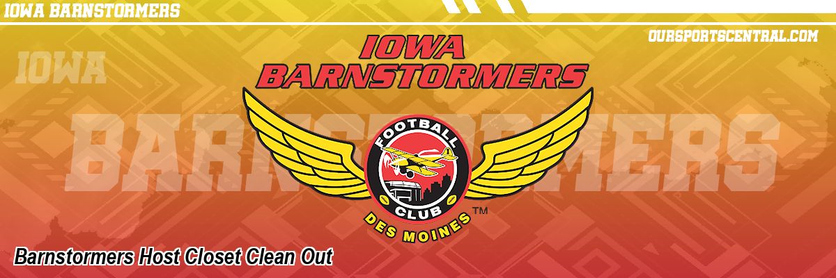 Barnstormers Host Closet Clean Out