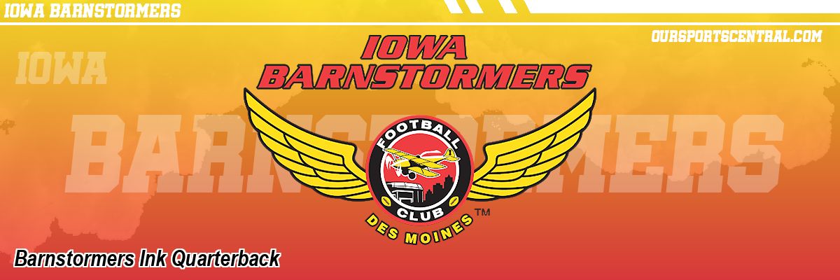 Barnstormers Ink Quarterback