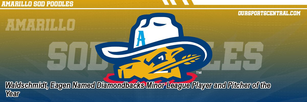 Waldschmidt, Eagen Named Diamondbacks Minor League Player and Pitcher of the Year