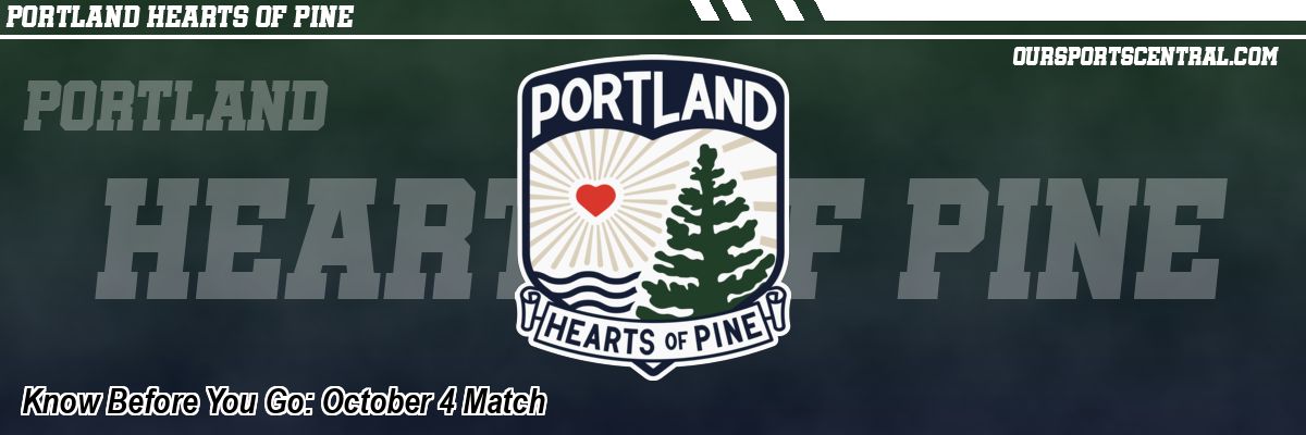 Know Before You Go: October 4 Match