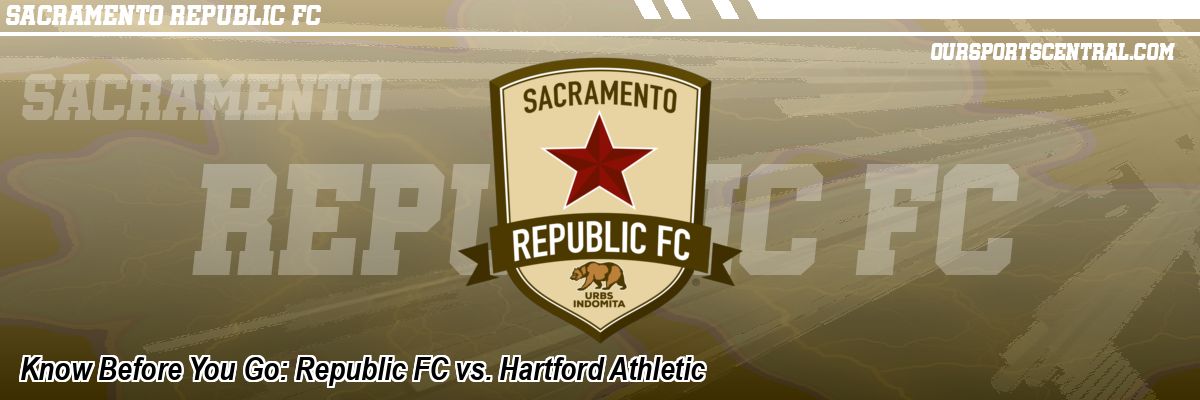 Know Before You Go: Republic FC vs. Hartford Athletic