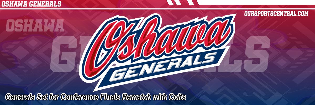 Generals Set for Conference Finals Rematch with Colts