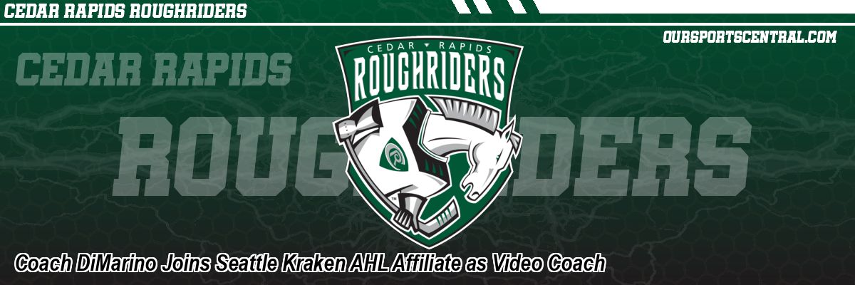Coach DiMarino Joins Seattle Kraken AHL Affiliate as Video Coach