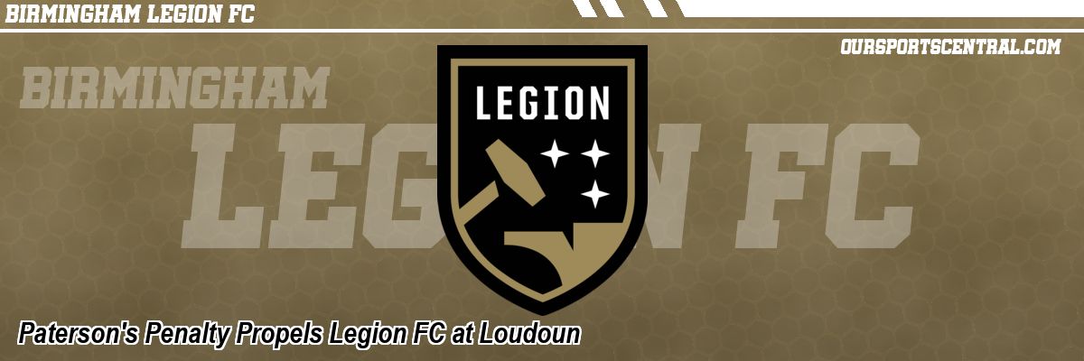 Paterson's Penalty Propels Legion FC at Loudoun