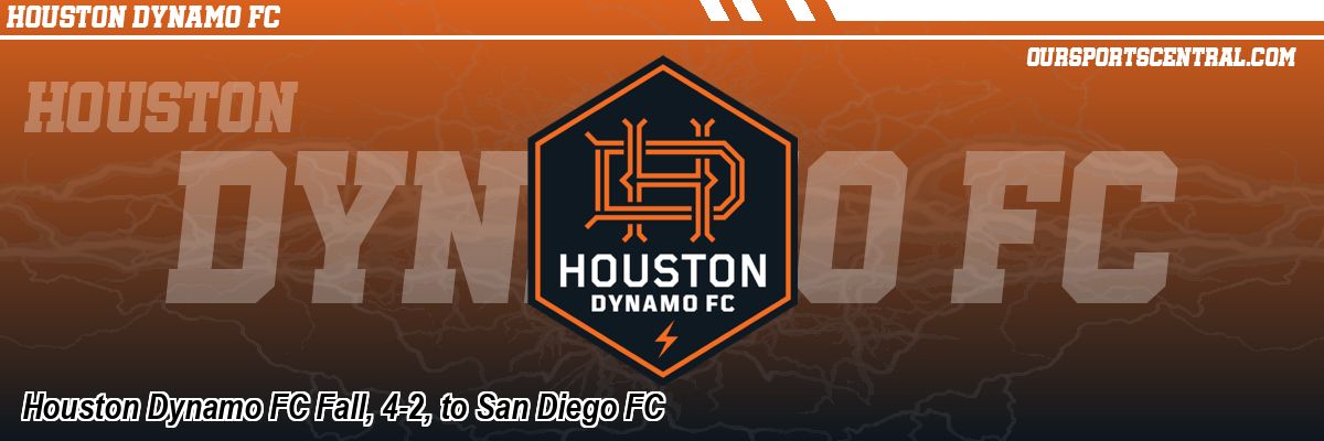 Houston Dynamo FC Fall, 4-2, to San Diego FC