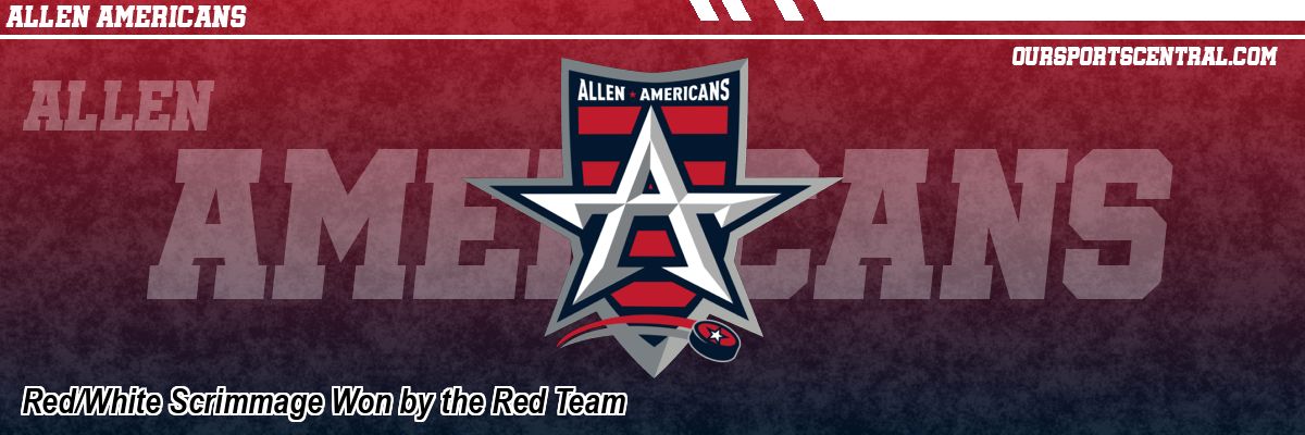 Red/White Scrimmage Won by the Red Team