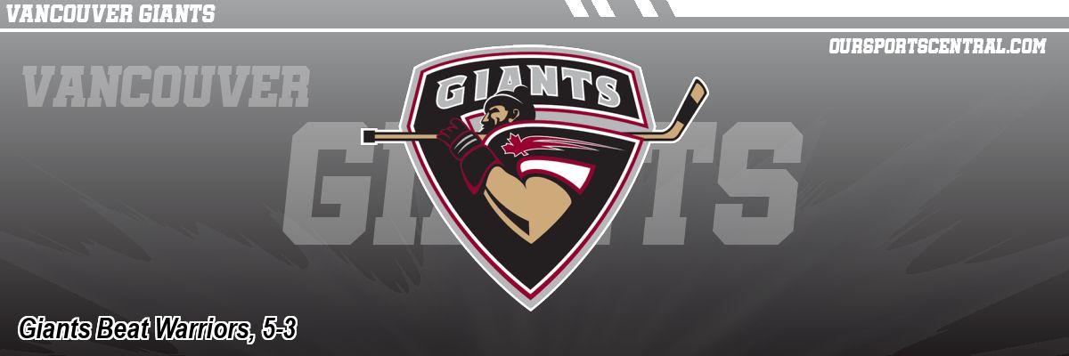 Giants Beat Warriors, 5-3
