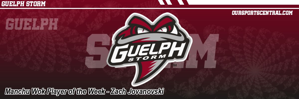 Manchu Wok Player of the Week - Zach Jovanovski