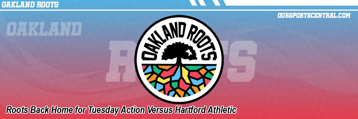 Roots Back Home for Tuesday Action Versus Hartford Athletic
