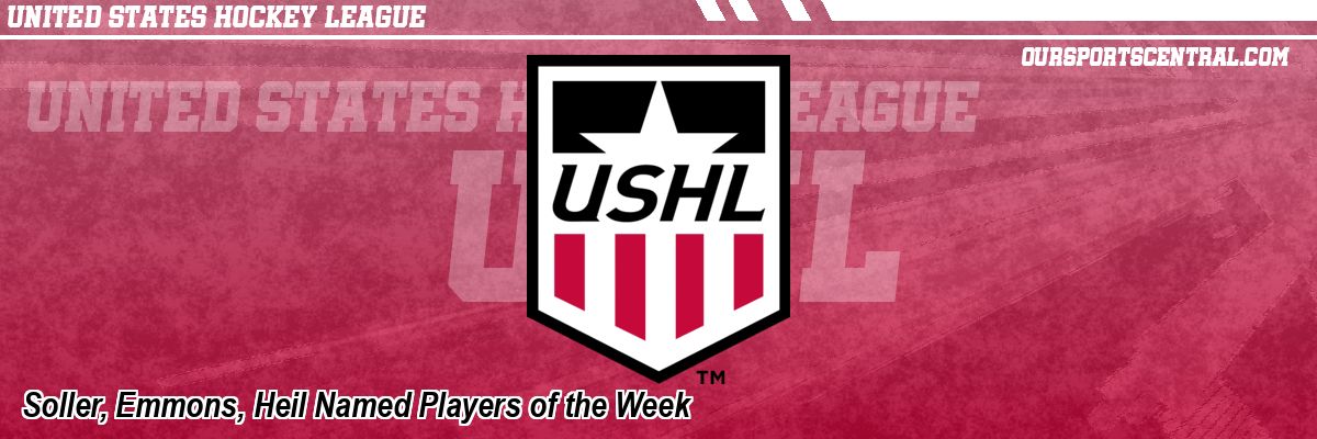 Soller, Emmons, Heil Named Players of the Week