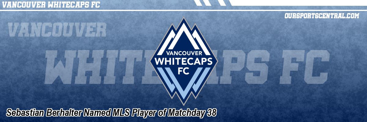 Sebastian Berhalter Named MLS Player of Matchday 38