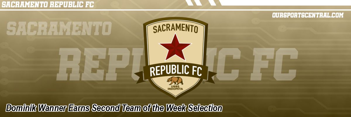 Dominik Wanner Earns Second Team of the Week Selection