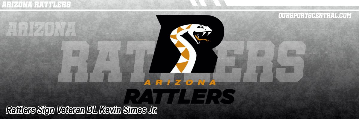 Rattlers Sign Veteran DL Kevin Simes Jr.