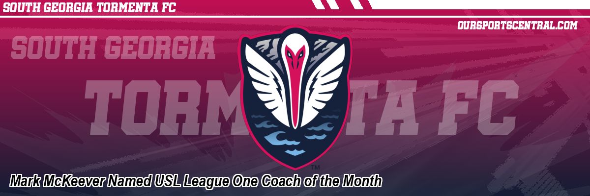 Mark McKeever Named USL League One Coach of the Month