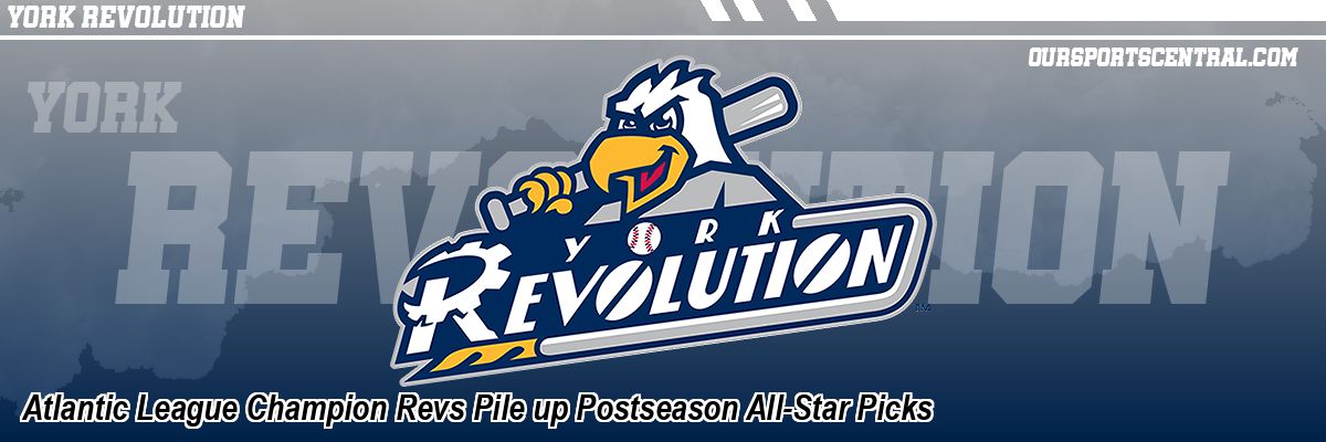 Atlantic League Champion Revs Pile up Postseason All-Star Picks