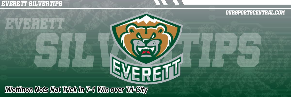 Miettinen Nets Hat Trick in 7-1 Win over Tri-City