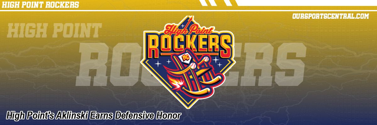 High Point's Aklinski Earns Defensive Honor