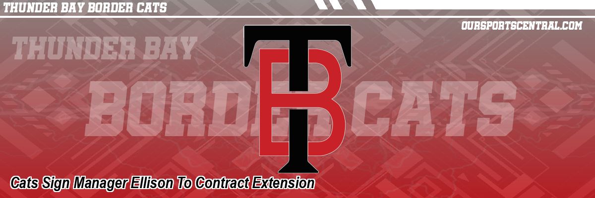 Cats Sign Manager Ellison To Contract Extension