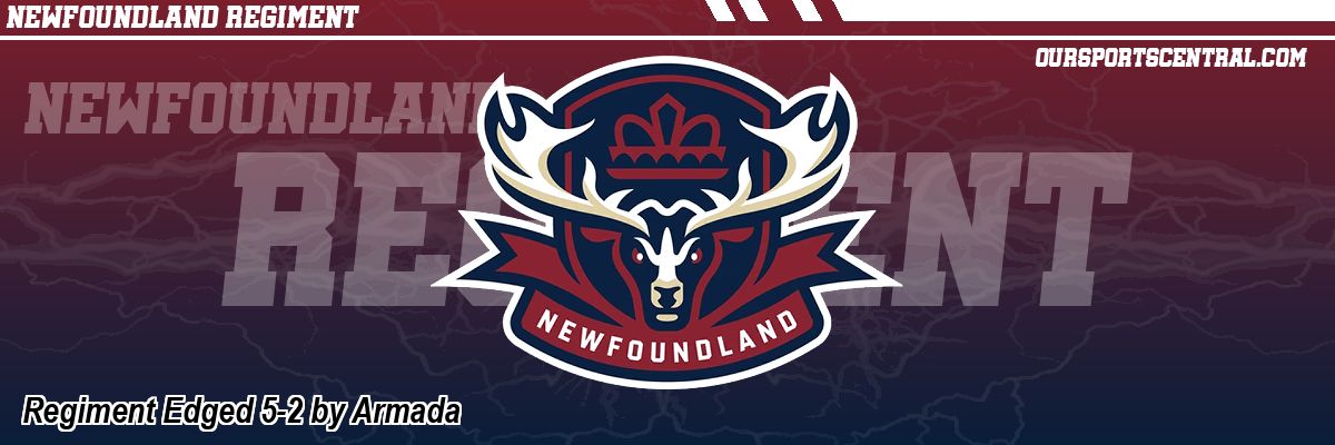 Regiment Edged 5-2 by Armada