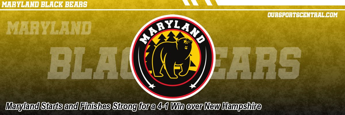 Maryland Starts and Finishes Strong for a 4-1 Win over New Hampshire