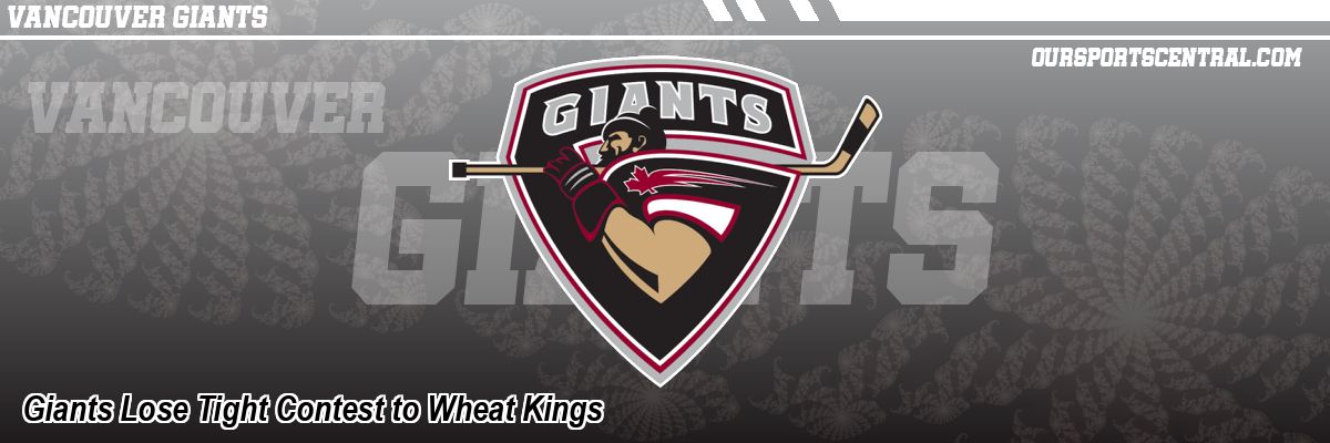 Giants Lose Tight Contest to Wheat Kings