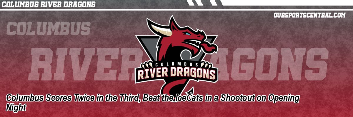Columbus Scores Twice in the Third, Beat the IceCats in a Shootout on Opening Night