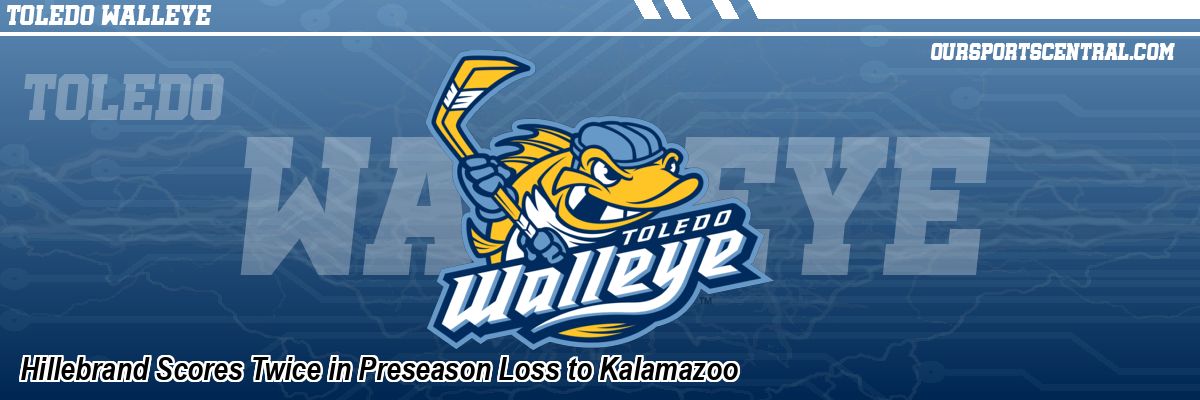 Hillebrand Scores Twice in Preseason Loss to Kalamazoo