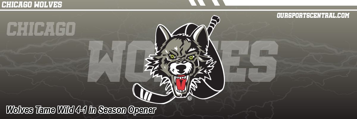 Wolves Tame Wild 4-1 in Season Opener