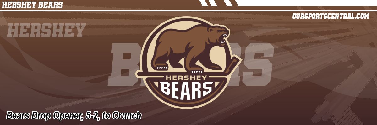 Bears Drop Opener, 5-2, to Crunch