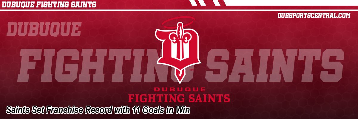 Saints Set Franchise Record with 11 Goals in Win