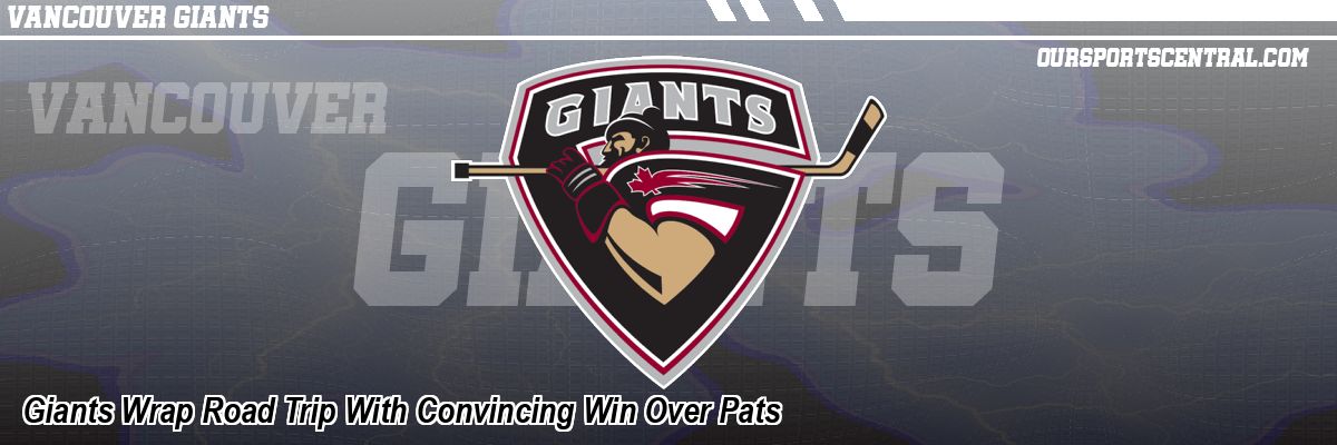Giants Wrap Road Trip With Convincing Win Over Pats