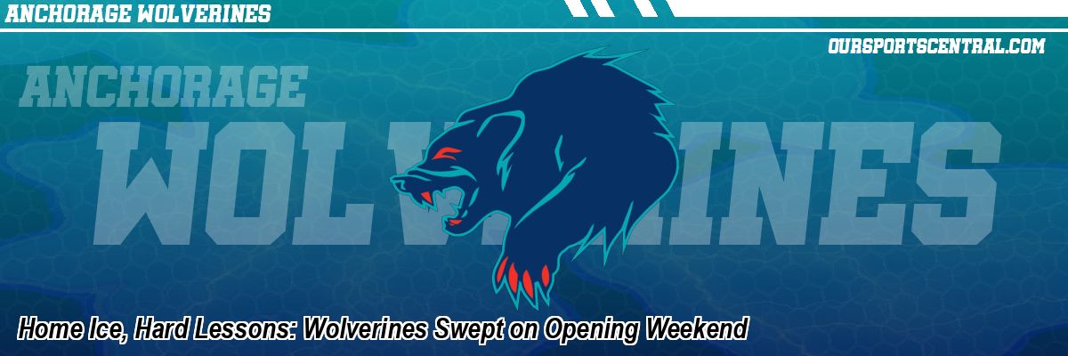 Home Ice, Hard Lessons: Wolverines Swept on Opening Weekend