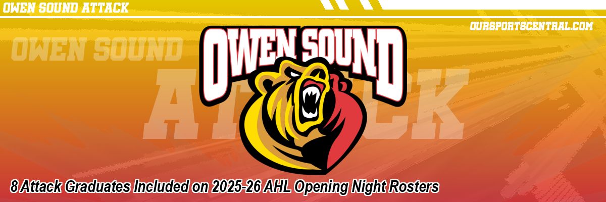 8 Attack Graduates Included on 2025-26 AHL Opening Night Rosters