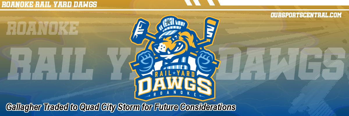 Gallagher Traded to Quad City Storm for Future Considerations