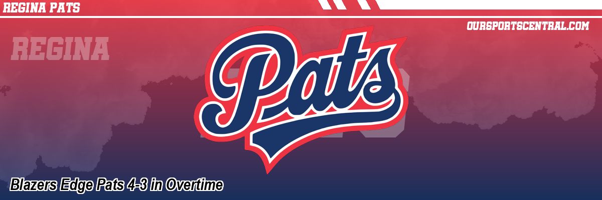 Blazers Edge Pats 4-3 in Overtime