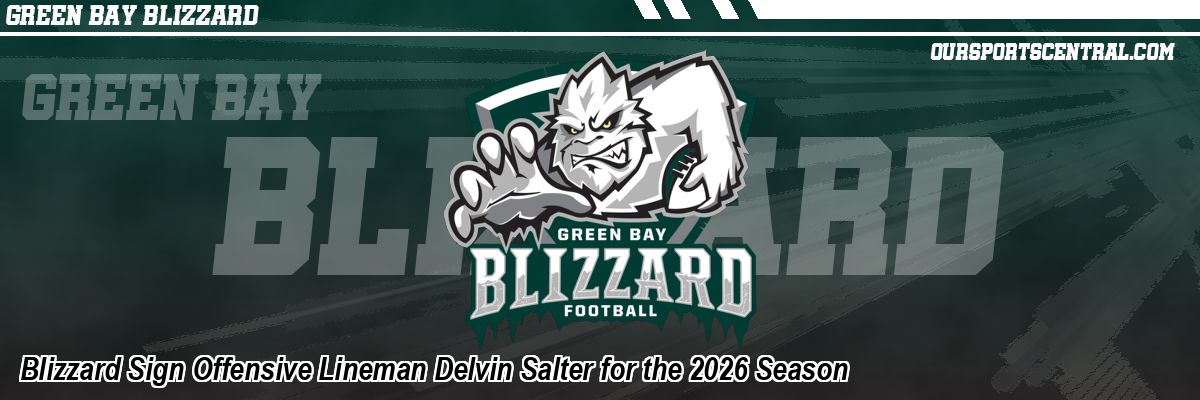 Blizzard Sign Offensive Lineman Delvin Salter for the 2026 Season
