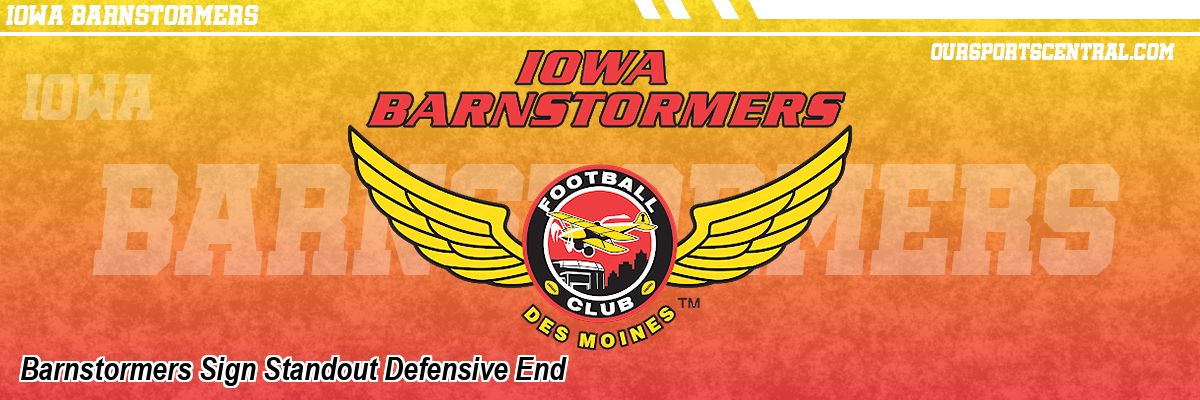 Barnstormers Sign Standout Defensive End