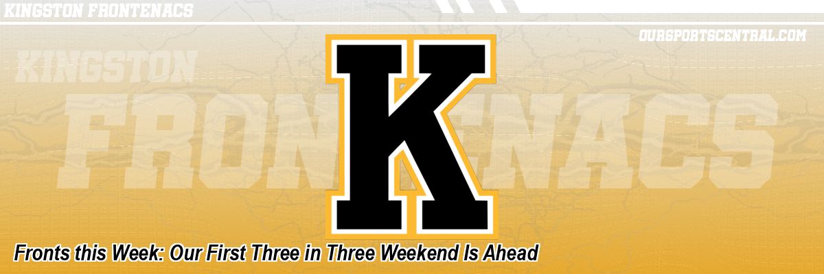 Fronts this Week: Our First Three in Three Weekend Is Ahead