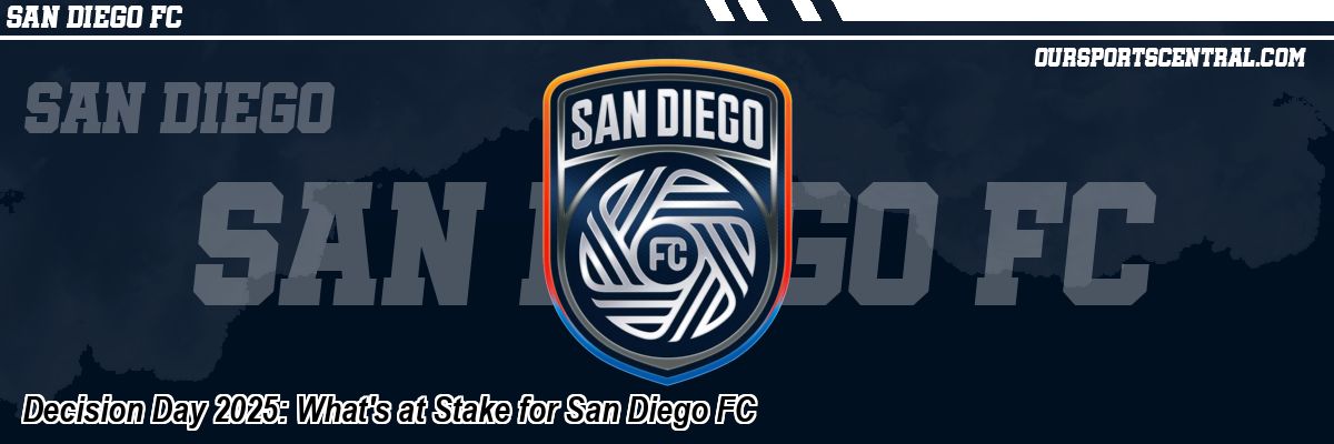 Decision Day 2025: What's at Stake for San Diego FC