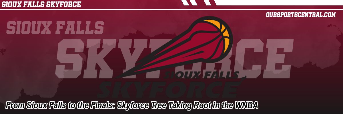From Sioux Falls to the Finals: Skyforce Tree Taking Root in the WNBA