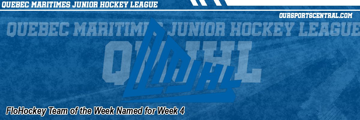 FloHockey Team of the Week Named for Week 4