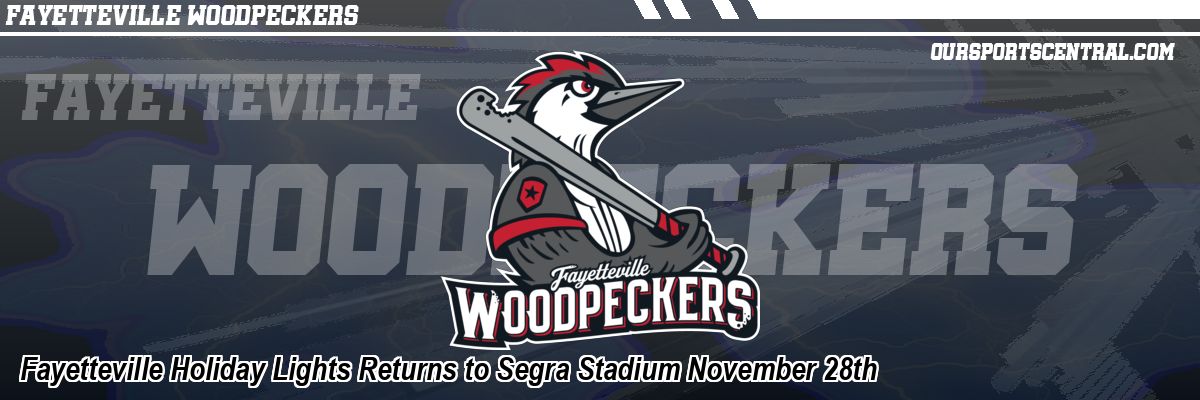 Fayetteville Holiday Lights Returns to Segra Stadium November 28th